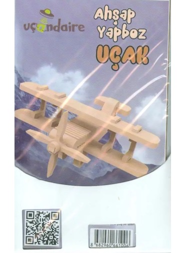 Ahşap Yapboz Uçak