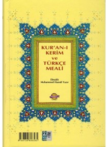 Kur'anı Kerim ve Türkçe meali (Rahle boy)