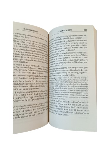 Tevhid Kur'an'ı Kerim Meali Arapça Metinsz (Karton Kapak)