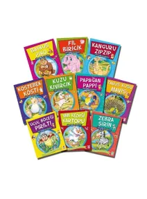 Allah'ın İsimlerini Öğreniyorum 2 Set (10 Kitap)