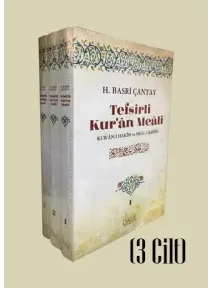Tefsirli Kur’an Meali ( 3 Cilt Takım );Kur'an-ı Hakim ve Meal-i Kerim