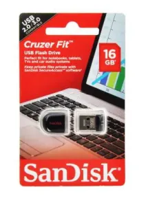 SanDisk Cruzer Fit 16 GB USB Flash Bellek
