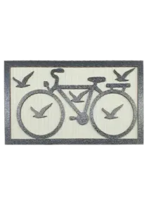 Dekoratif Ahşap Tablo Bisiklet 1