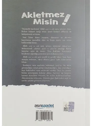 Akletmez misin?