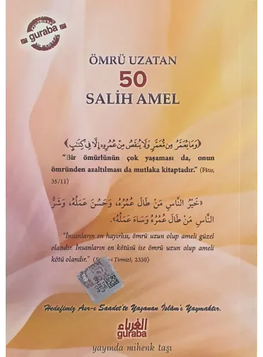 Ömrü Uzatan 50 Salih Amel