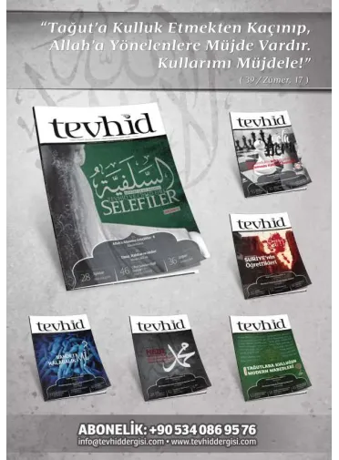 TEVHİD DERGİSİ (14. Sayı)