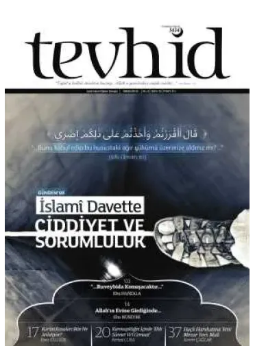 TEVHİD DERGİSİ (15. Sayı)