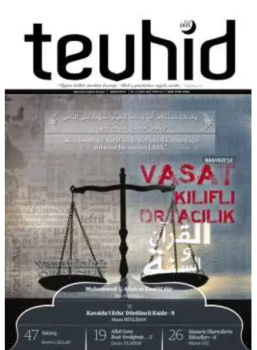 TEVHİD DERGİSİ (28. Sayı)