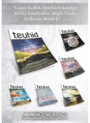 TEVHİD DERGİSİ (35. Sayı)