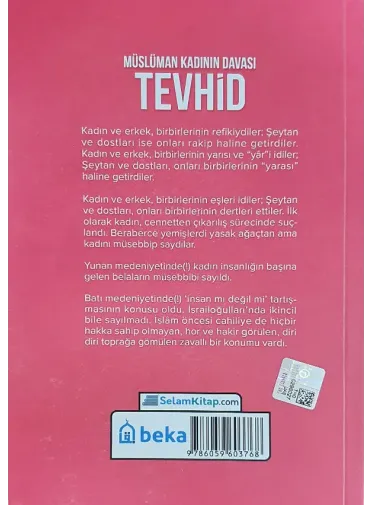Müslüman Kadının Davası Tevhid